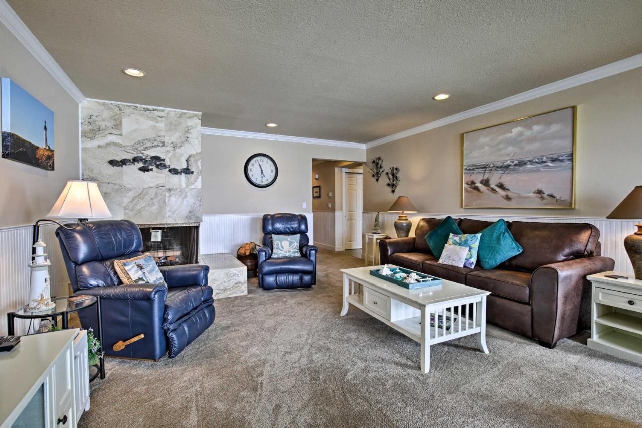 Beachfront Condo With Patio And Views - Walk To Shore! Lincoln City Zewnętrze zdjęcie