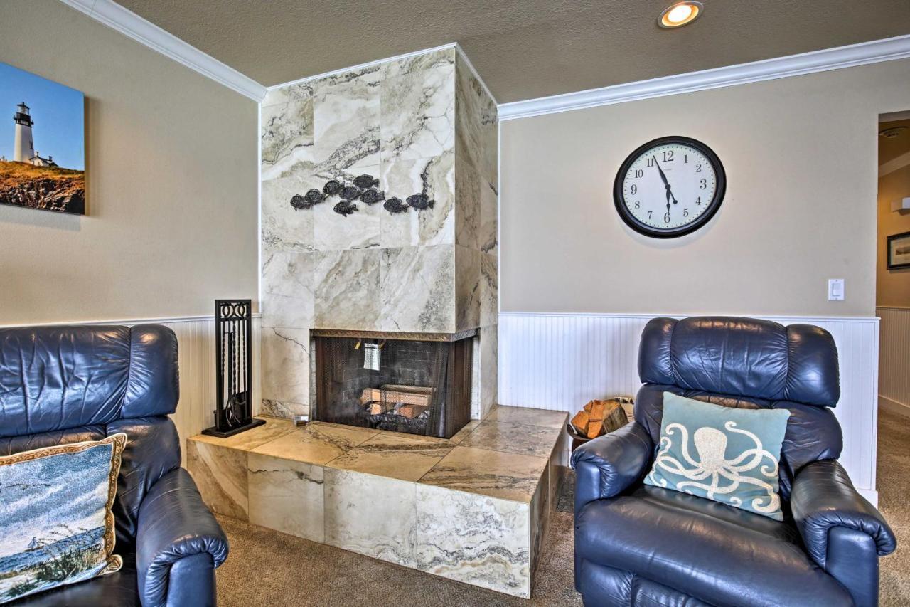 Beachfront Condo With Patio And Views - Walk To Shore! Lincoln City Zewnętrze zdjęcie