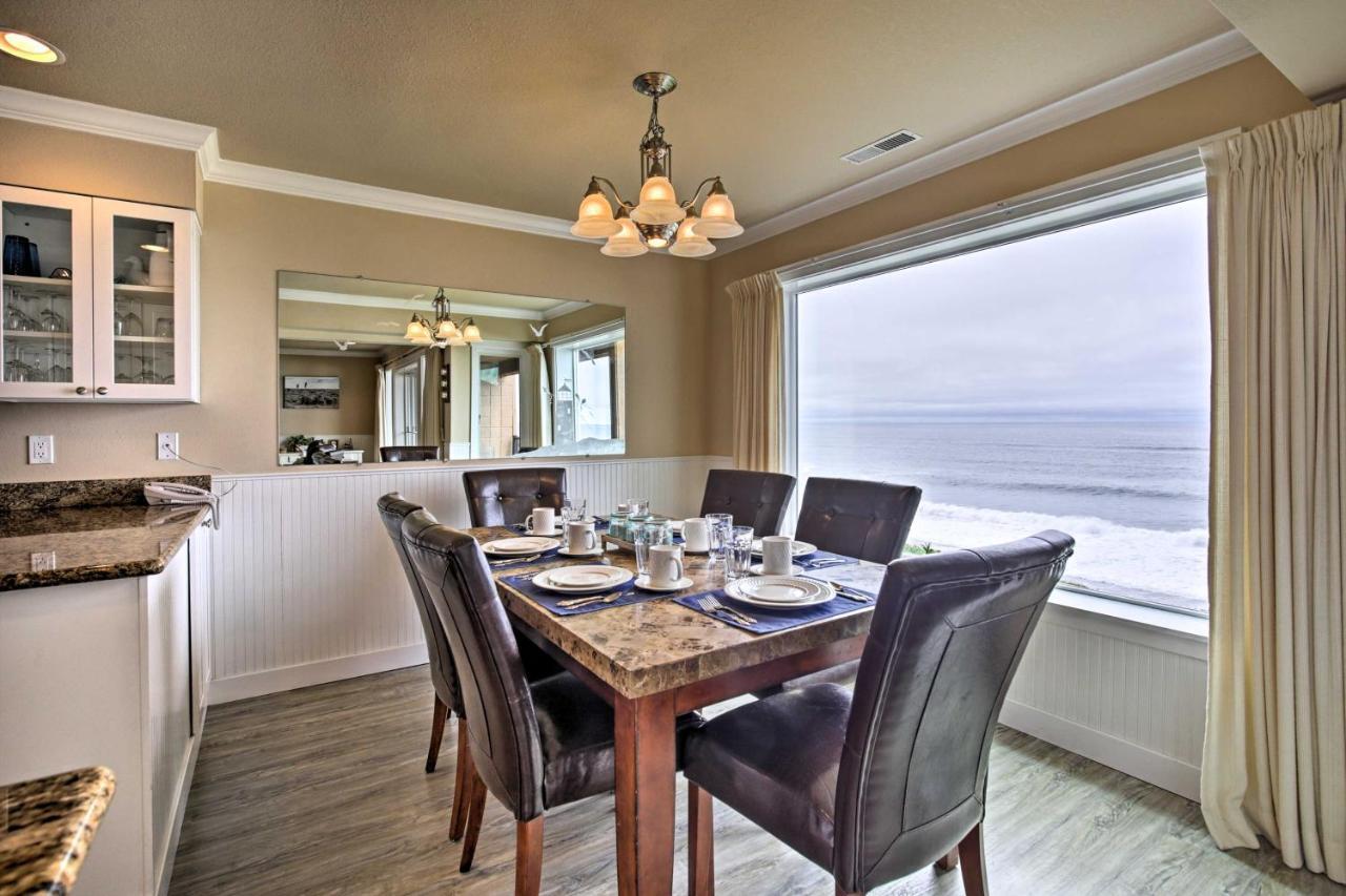Beachfront Condo With Patio And Views - Walk To Shore! Lincoln City Zewnętrze zdjęcie